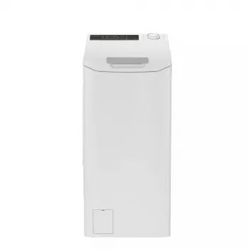 Toplader-Waschmaschine CANDY TCA284TM5-S — 8 kg, 1200 U/min, Energieeffizienzklasse A, 410×600×860 mm, weiß