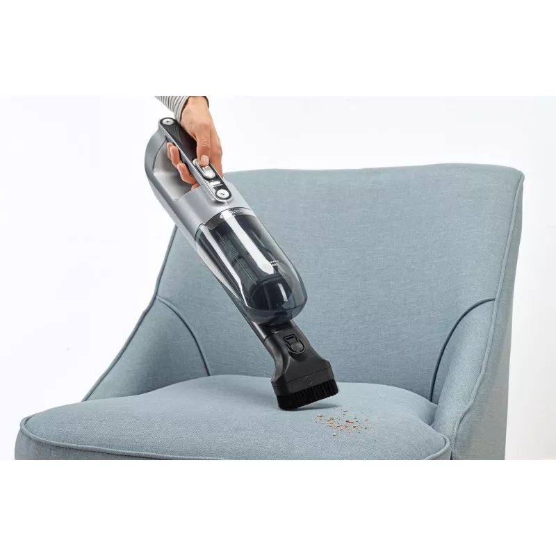 Staubsauger Stielsauger Bosch BCH3P210 2-in-1, Trockenreinigung, 0,4 L Staubbehälter, kabellos + Netzbetrieb, grau/schwarz, 3 kg