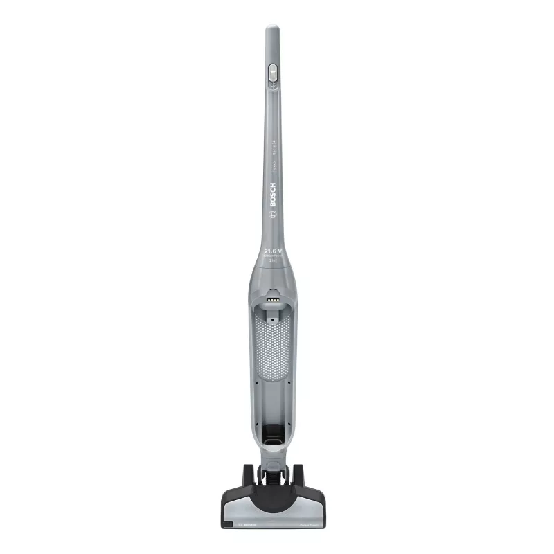 Staubsauger Stielsauger Bosch BCH3P210 2-in-1, Trockenreinigung, 0,4 L Staubbehälter, kabellos + Netzbetrieb, grau/schwarz, 3 kg