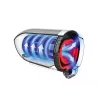 Staubsauger Stielsauger Bosch BCH3P210 2-in-1, Trockenreinigung, 0,4 L Staubbehälter, kabellos + Netzbetrieb, grau/schwarz, 3 kg
