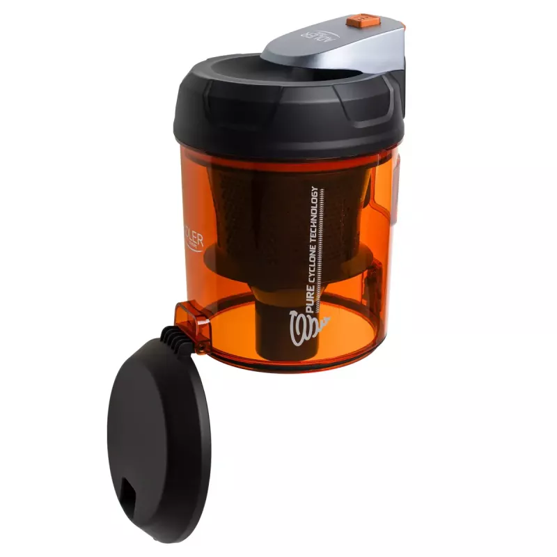 Beutelloser Staubsauger Adler AD 7065 — 700 W, 1,6 L Staubbehälter, HEPA, 9 m Radius, Schwarz/Rot