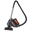 Beutelloser Staubsauger Adler AD 7065 — 700 W, 1,6 L Staubbehälter, HEPA, 9 m Radius, Schwarz/Rot