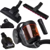 Beutelloser Staubsauger Adler AD 7065 — 700 W, 1,6 L Staubbehälter, HEPA, 9 m Radius, Schwarz/Rot