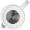 Elektrischer Wasserkocher Adler AD 1304 — 1 L, 1200 W, Keramikgehäuse, Klappdeckel, 360°-Drehbasis, weiß
