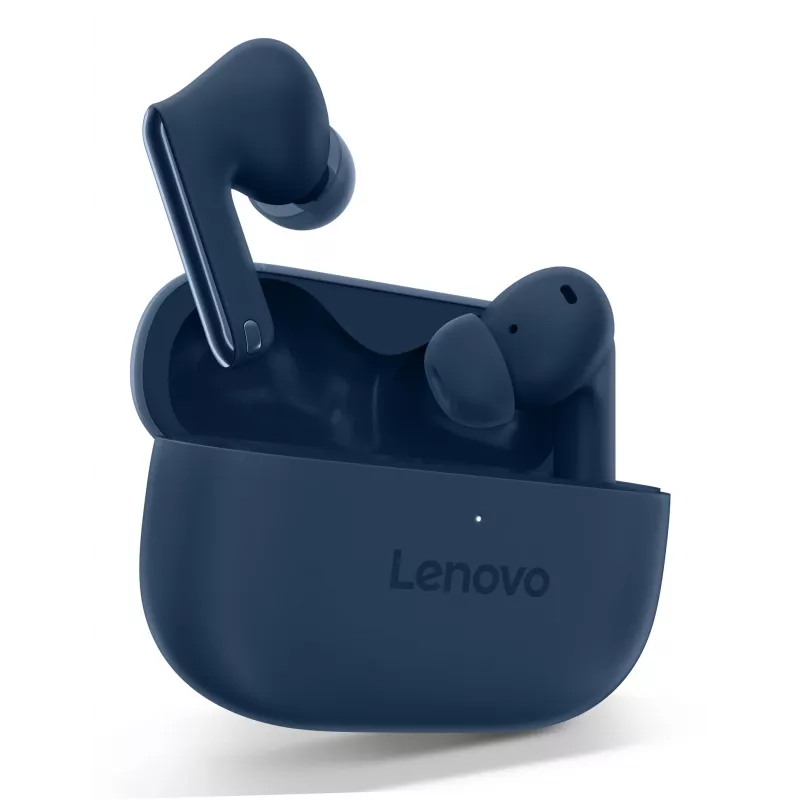 Kopfhörer Lenovo YOGA PC Edition True Wireless Stereo (TWS) In-Ear für Anrufe und Musik, USB‑C, Blau, 20–20000 Hz, 10 m Reichweite