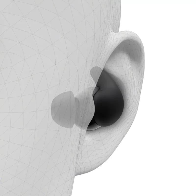 Kabelloser In-Ear-Kopfhörer Sony LinkBuds Fit WFLS910NB — Bluetooth, 20–20000 Hz, 10 m Reichweite, 75 g, schwarz
