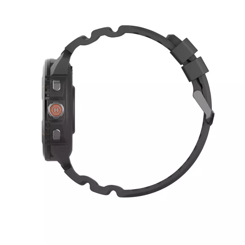 Smartwatch Hammer Hammer Watch 2 Schwarz — 1,5 Zoll AMOLED, GPS, wasserdicht, Herzfrequenz, Fitness-Tracking