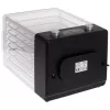 Dörrautomat Adler AD 6660, 600 W, 6 Einsätze, einstellbarer Thermostat, Stahl, Klappdesign