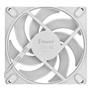 Fan Fractal Design Momentum 12 12 cm Weiß 350-2200 RPM 114.6 m³/h