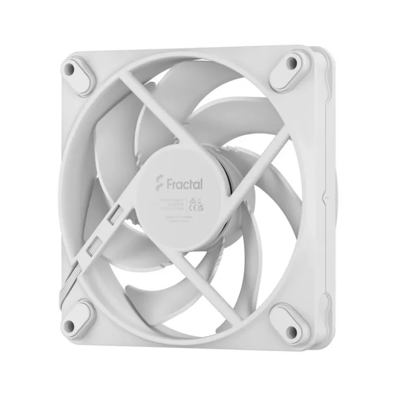 Fan Fractal Design Momentum 12 12 cm Weiß 350-2200 RPM 114.6 m³/h