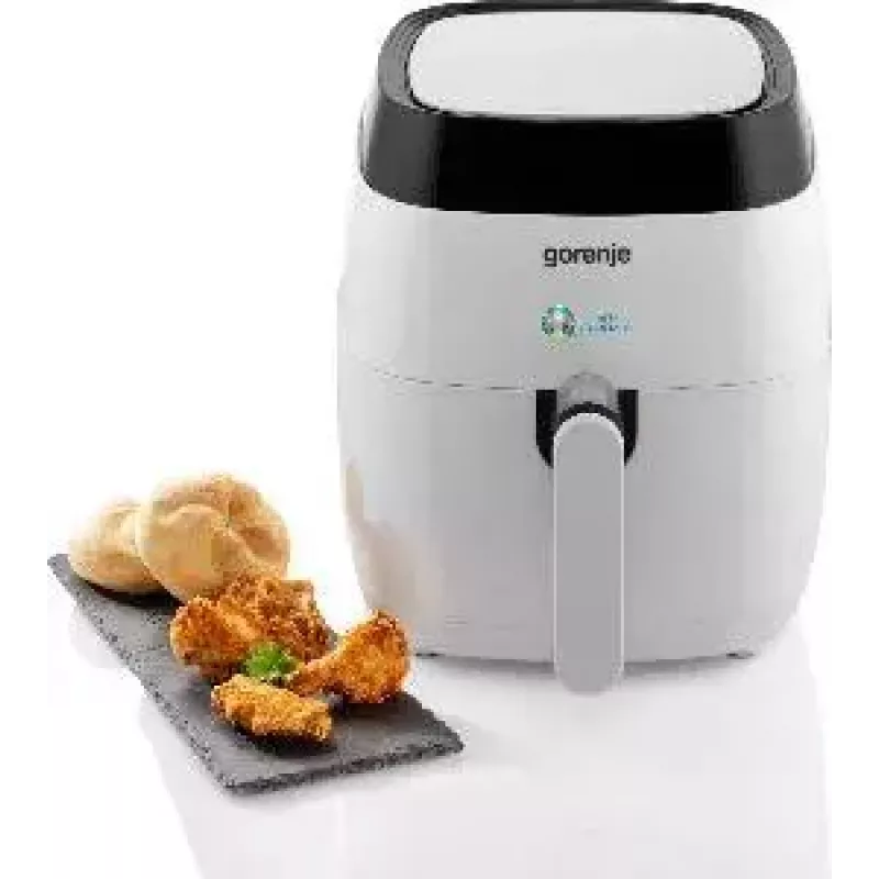 Gorenje AF1409DW Fritteuse 1400 W Heißluftfritteuse Schwarz, Weiß