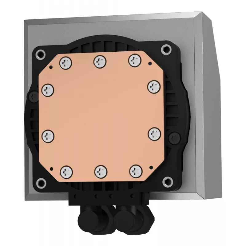 All-in-One-Flüssigkeitskühler DeepCool LT360, 3x 120-mm-Lüfter, 2400 U/min, 72,04 cfm, 41 cm Schläuche, Aluminium-Radiator, Schwarz