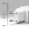 Ladegerät für Mobilgeräte Axagon ACU-PQ20W Universal Weiß
