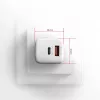 Ladegerät für Mobilgeräte Axagon ACU-PQ20W Universal Weiß