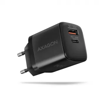 Axagon ACU-PQ30 PD3.0 & QC4+ 2xOUTPUTS Wandladegerät 30W