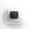 Axagon ACU-PQ30 PD3.0 & QC4+ 2xOUTPUTS Wandladegerät 30W