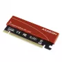 Axagon PCEM2-S PCIe x16 - M.2 NVMe M-Key-Slot-Adapter, mit passivem Alu-Kühlkörper