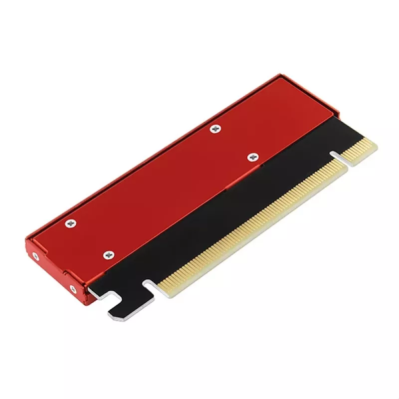 Axagon PCEM2-S PCIe x16 - M.2 NVMe M-Key-Slot-Adapter, mit passivem Alu-Kühlkörper