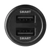 Axagon PWC-5V5 SMART Auto-Ladegerät 24W, 2x USB-A-Port, 5V/2,4A + 5V/2,4A