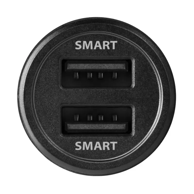 Axagon PWC-5V5 SMART Auto-Ladegerät 24W, 2x USB-A-Port, 5V/2,4A + 5V/2,4A