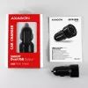 Axagon PWC-5V5 SMART Auto-Ladegerät 24W, 2x USB-A-Port, 5V/2,4A + 5V/2,4A