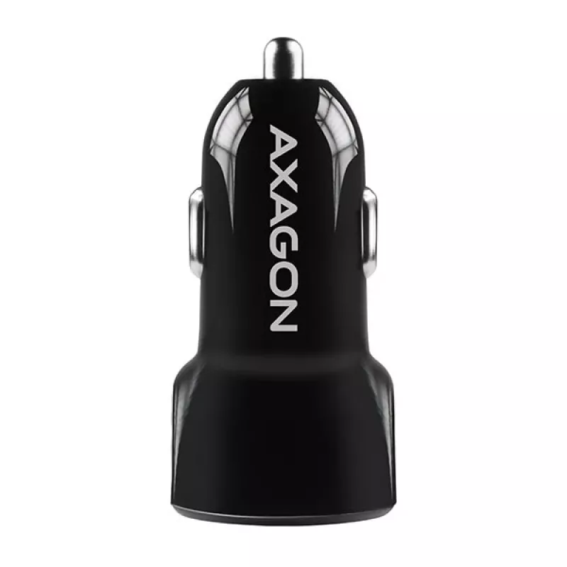 Axagon PWC-5V5 SMART Auto-Ladegerät 24W, 2x USB-A-Port, 5V/2,4A + 5V/2,4A