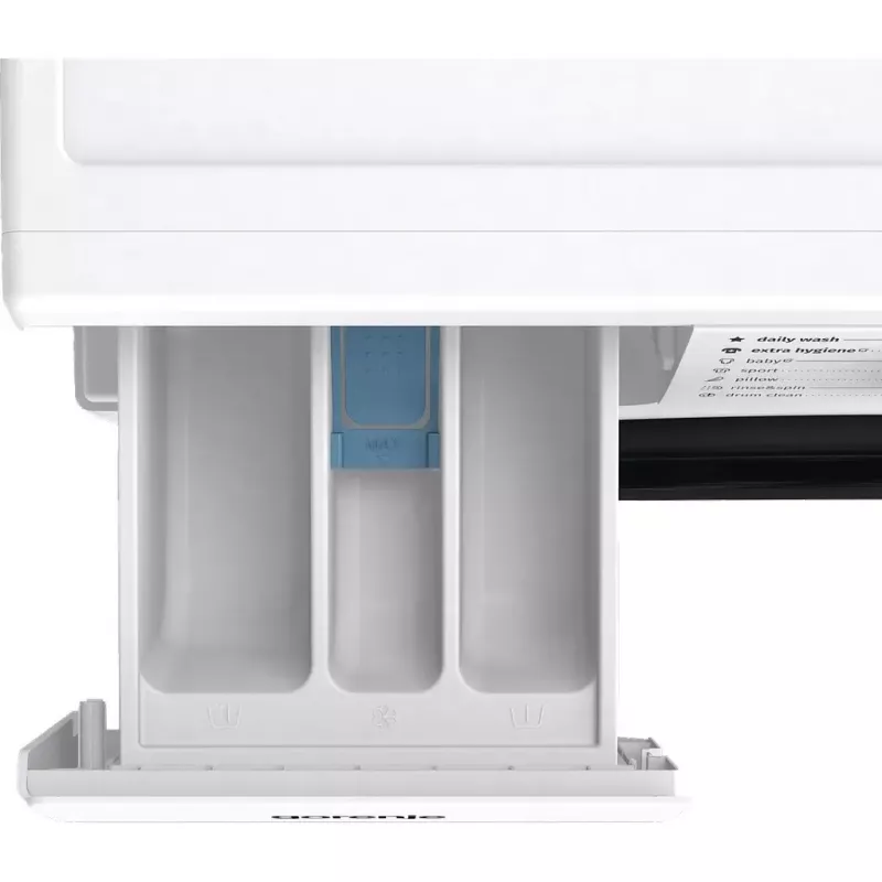 Waschmaschine Gorenje W3NGPI72SBS Frontlader 7 kg, 1200 U/min, LCD, Dampf, 59,5×43,5 cm, Energieklasse B