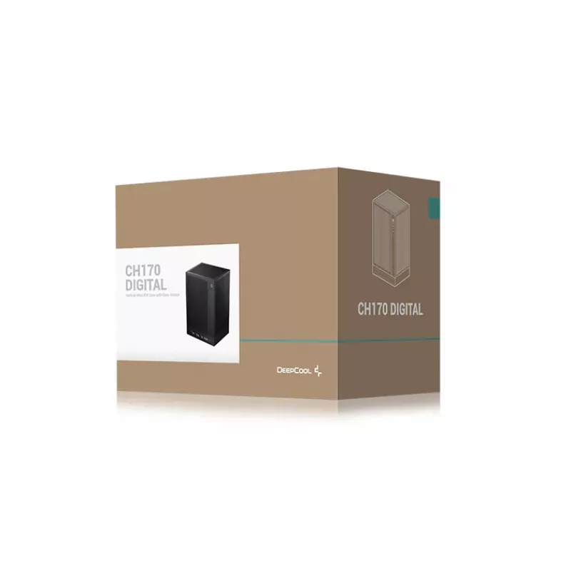 DEEPCOOL R-ch170-bknpi0d-g-1 Computer-Tower-Gehäuse – Schwarz