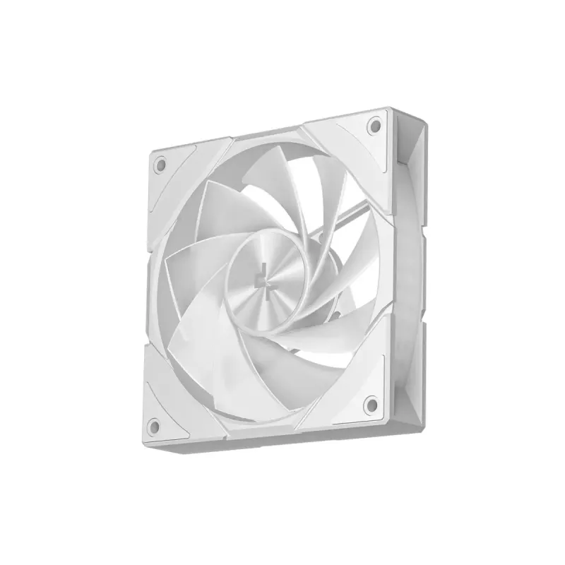 PC-Gehäuse DeepCool CG580 4F WH Midi Tower ATX/Micro ATX/ITX, gehärtetes Glas, 3×120 mm + 120 mm Rückseite, weiß