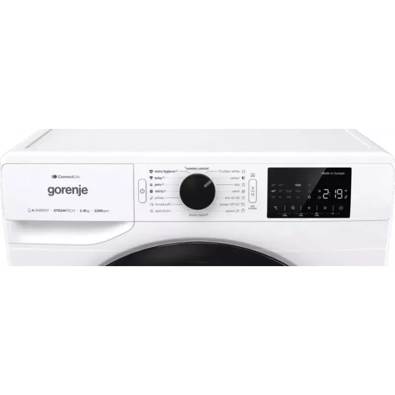 Gorenje WPNEI82A1SWIFI Waschmaschine Frontlader 8 kg 1200 U/min Weiß