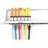 DIGITUS Modular Galvanisiertes Patch Panel - geschirmt 24-Port 24-Port blank 1U Rackmontage schwarz RAL 9005
