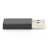 DIGITUS USB Typ-C Adapter, Typ A auf C M/F, 3A, 5GB, 3.0 Version, schwarz