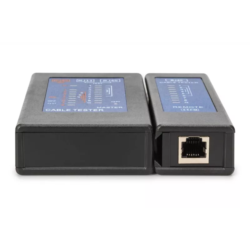 DIGITUS Kabeltester - Einseitiger Tester PoE-Tester mit Koffer