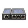 DIGITUS Kabeltester - Einseitiger Tester PoE-Tester mit Koffer