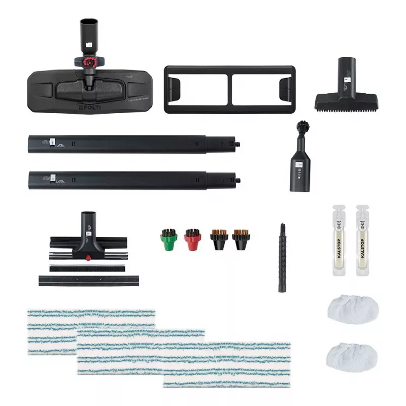 Polti Pro 100 Eco Power Zylinder-Dampfreiniger 1900 W Schwarz, Blau, Weiß