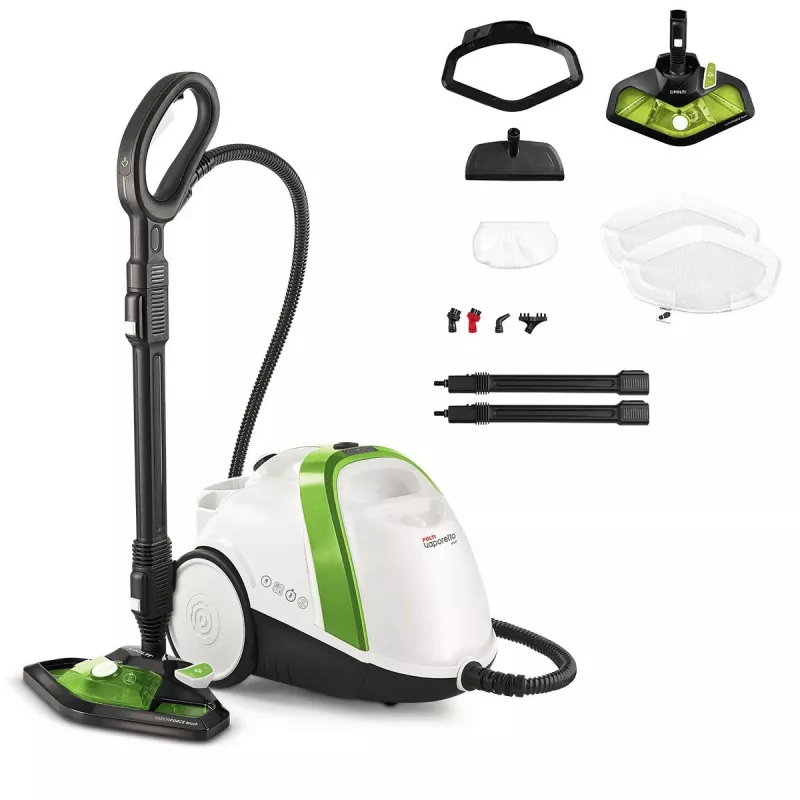 Polti Vaporetto Smart 110 Eco Zylinder-Dampfreiniger 1500 W Schwarz, Grün, Weiß