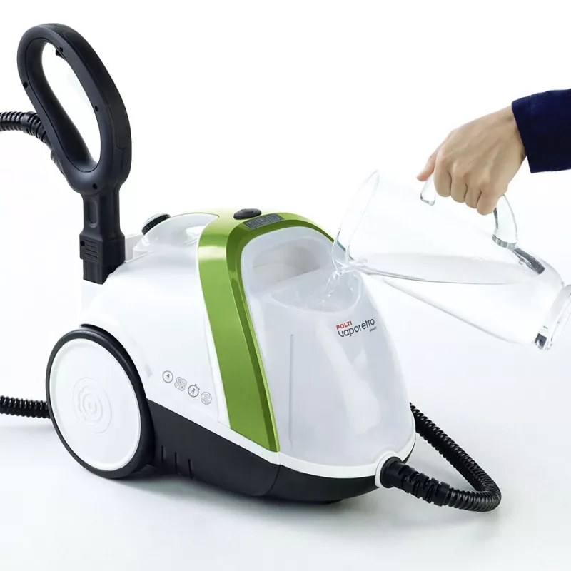 Polti Vaporetto Smart 110 Eco Zylinder-Dampfreiniger 1500 W Schwarz, Grün, Weiß