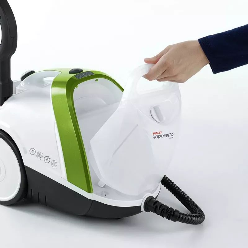 Polti Vaporetto Smart 110 Eco Zylinder-Dampfreiniger 1500 W Schwarz, Grün, Weiß