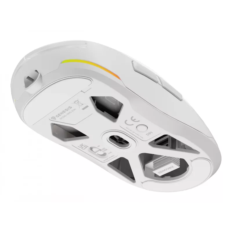 GENESIS NMG-2194 Maus Gaming Beidhändig Bluetooth + USB Typ-C Optisch 26000 DPI