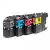 Brother LC127XLVALBP Tintenpatrone 4 Stück Original Schwarz, Cyan, Magenta, Gelb