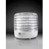 Dörrautomat Gorenje FDK 24 DW — transparent weiß, Ø31 cm Rost, 240 W, max 70°C