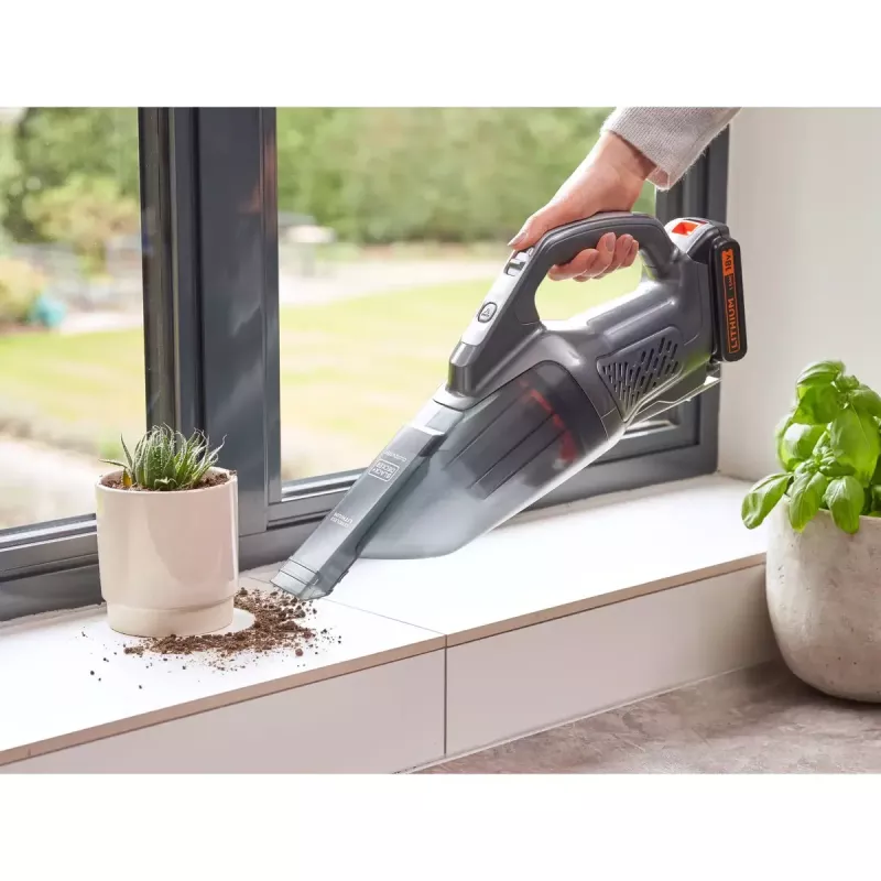 Handstaubsauger Schwarz & Decker BCHV001B kompakt leicht mit waschbarem Filter und Ladestation