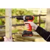 Akkuschrauber Schwarz & Decker BCD001C1, 18 V, Li‑Ion 1,5 Ah, orange/schwarz