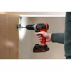 Akkuschrauber Schwarz & Decker BCD001C1, 18 V, Li‑Ion 1,5 Ah, orange/schwarz