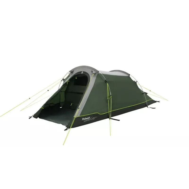 Zelt Outwell Earth 2 – 2-Personen, kompaktes Zweimann-Campingzelt, Grün