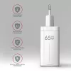 Axagon ACU-DPQ65W PD3.0 & QC4+ 3x AUSGÄNGE Wandladegerät 65W