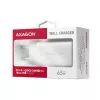 Axagon ACU-DPQ65W PD3.0 & QC4+ 3x AUSGÄNGE Wandladegerät 65W
