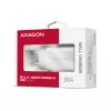 Wandladegerät Axagon ACU-PD30W 1x QC3.0/AFC/FCP/PD Type-C 30W Weiß