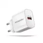 Axagon ACU-QC18W QC3.0 1xOUTPUT Wandladegerät 18W