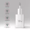 Axagon ACU-QC18W QC3.0 1xOUTPUT Wandladegerät 18W